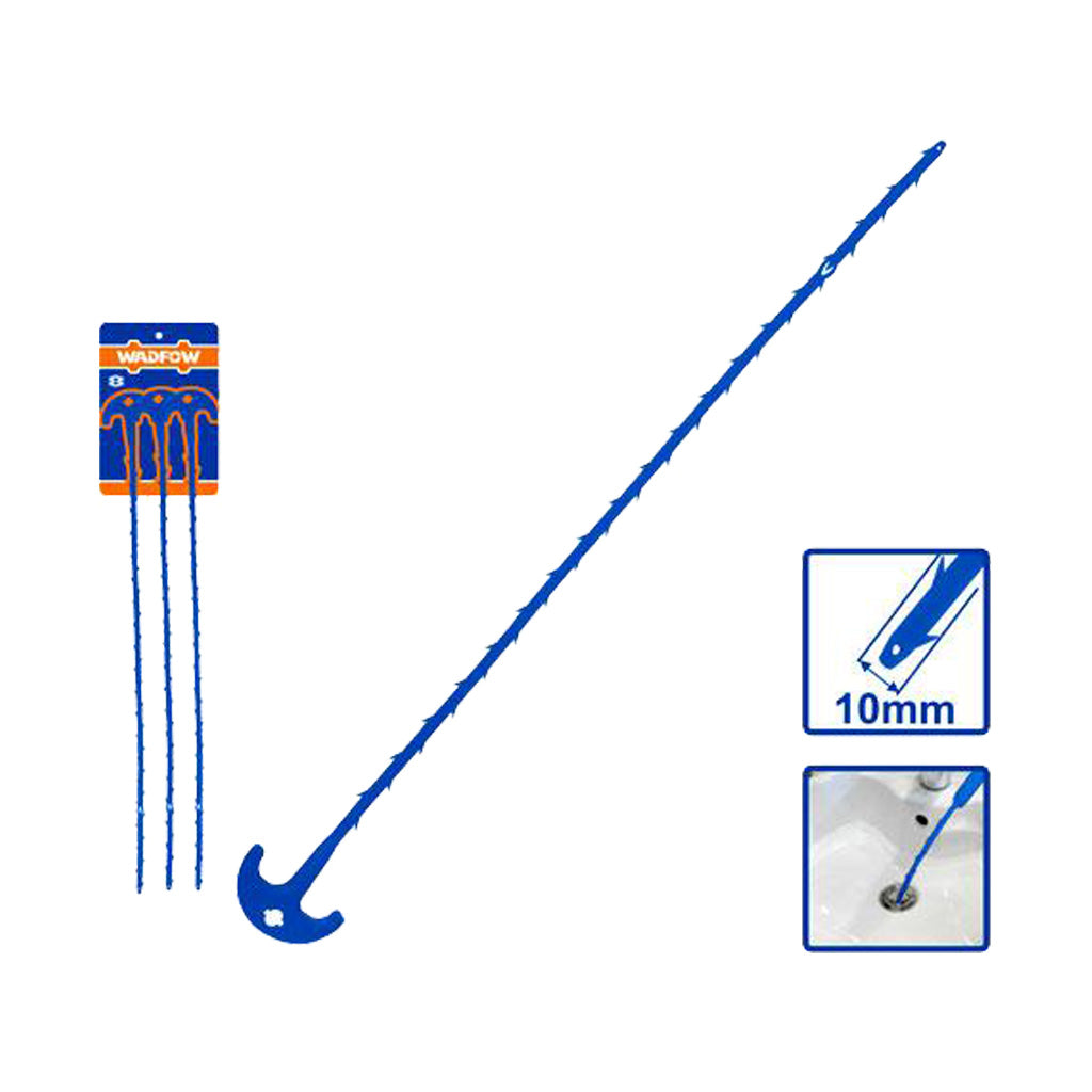 Set of 3pcs Drain Snake Set 560mm x 10mm WDD1156