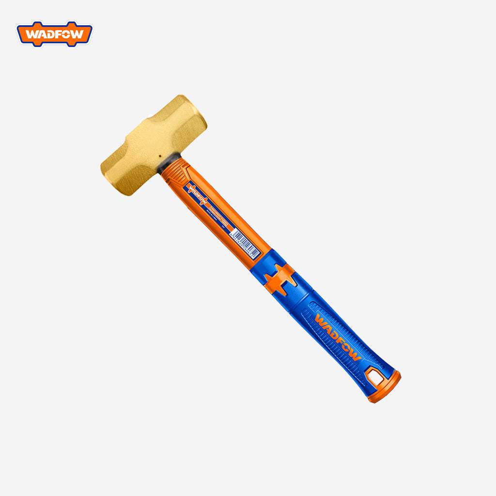 Wadfow Non-Sparking Sledge Hammer w/ Fiberglass Handle 2LB/900g-8LB/3600g