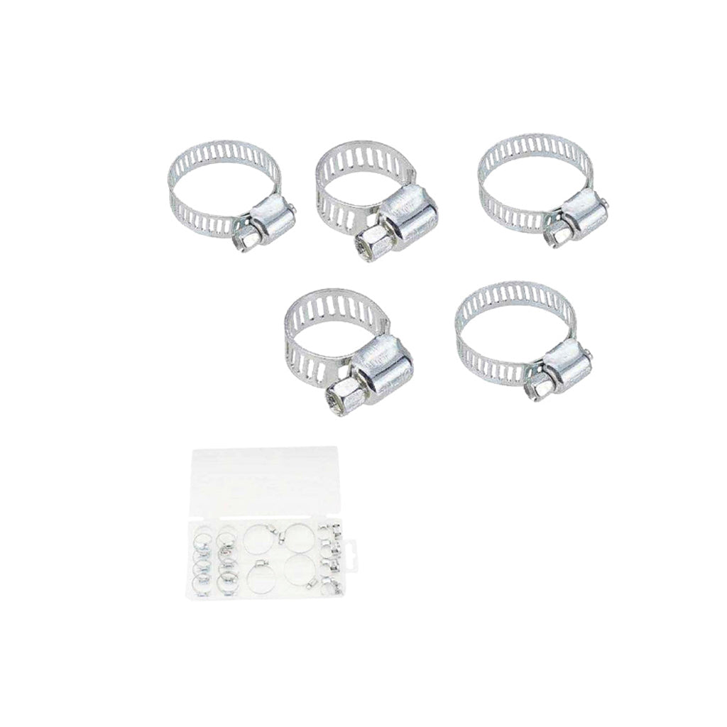 26 PCS American Type Hose Clip Assortment great for used in a leaking WHUAB01