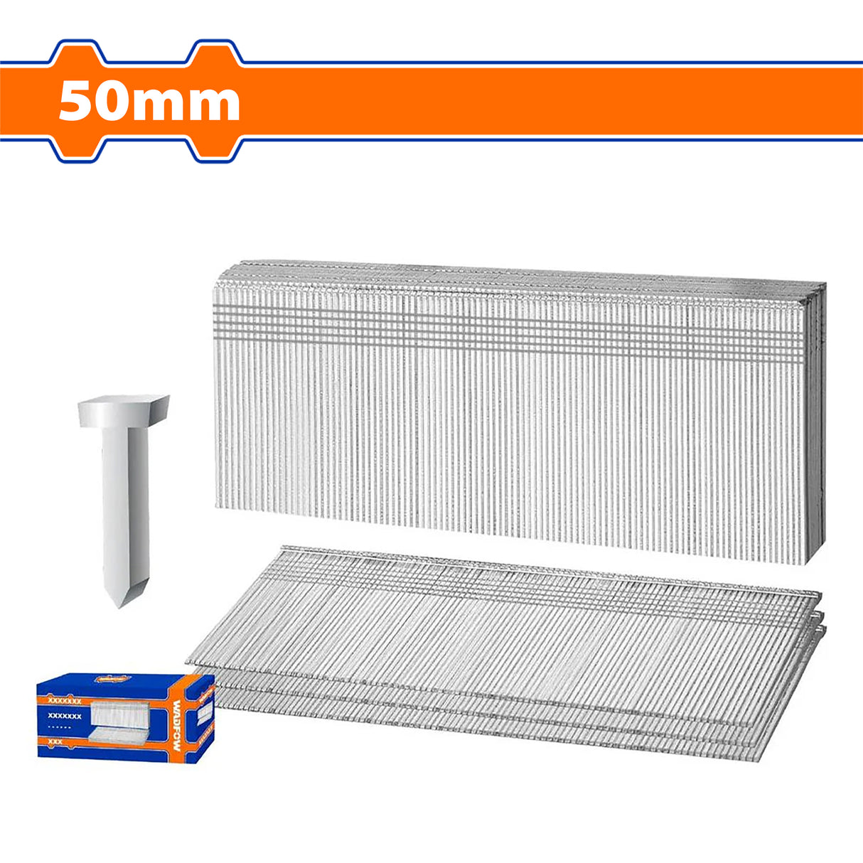 Wadfow Air Brad Nail Accessories / T-Nail for Pneumatic Brad Nailer SOLD per box (WHT)