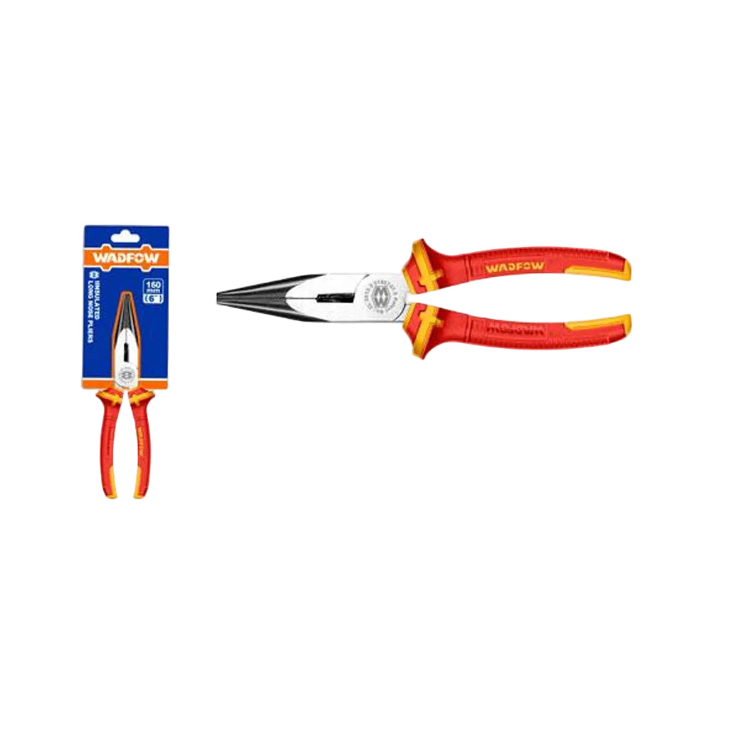 Wadfow 6 & 8 inch Insulated Long Nose Cutting Pliers SOLD PER PIECE WPL2936 | WPL2938 (WHT)
