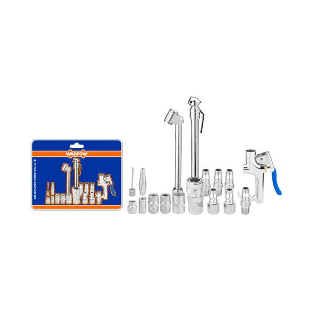 17 Pcs/set Nitto Type Optional Size: 1/4" Quick Coupler Air Gun Set WQP9423