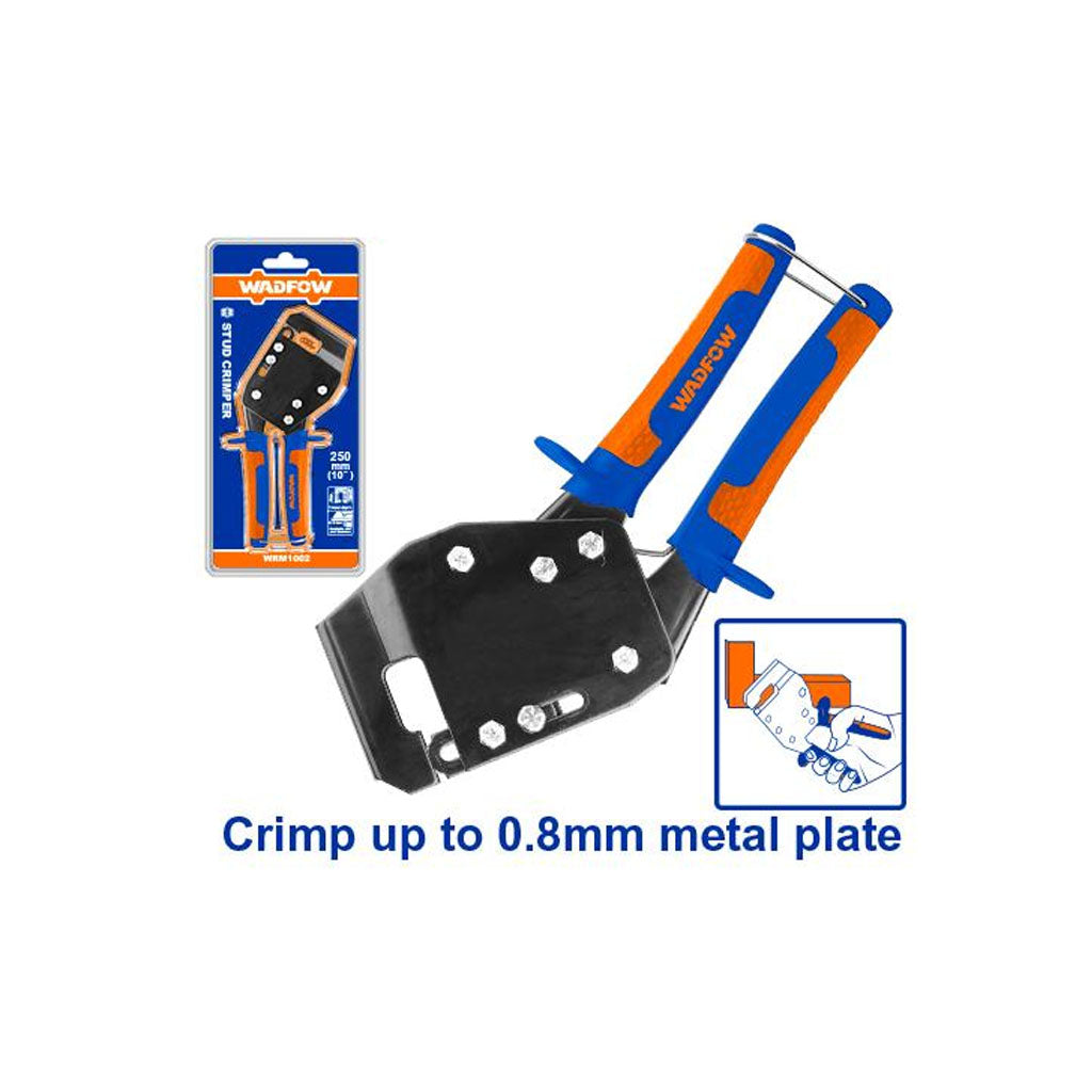 Skeleton Connection Stud Crimper Pliers 250mm/10inch WRM1002