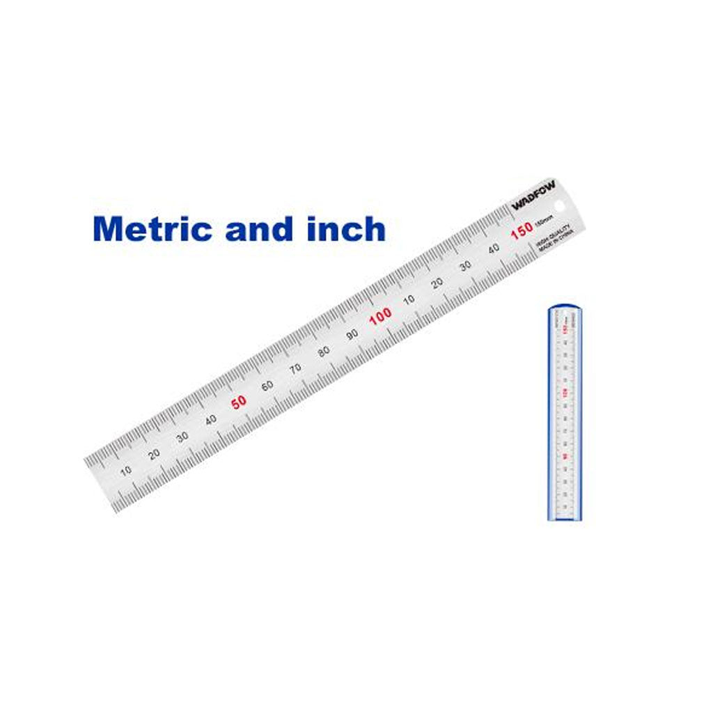 Stainless Steel Ruler 6 Inches WRU1315