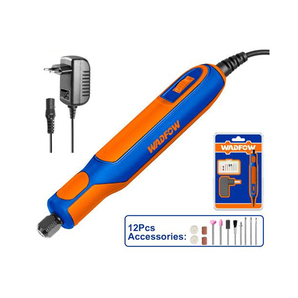 AC/DC Converter Mini Die Grinder 18V with 12pcs Accessories