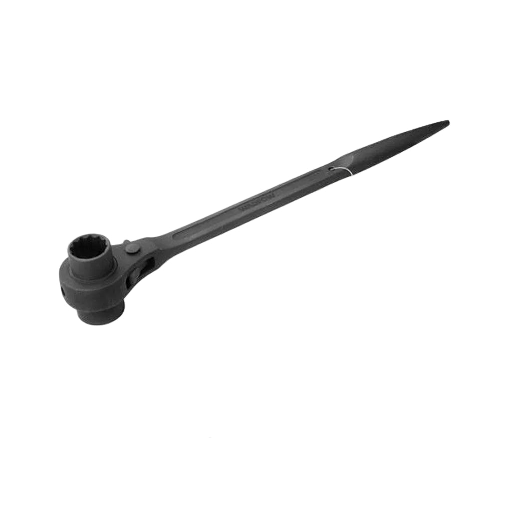 Wadfow Heavy Duty Cr-V Black finished Heat treatment Double Socket Ratchet Wrench (WHT)
