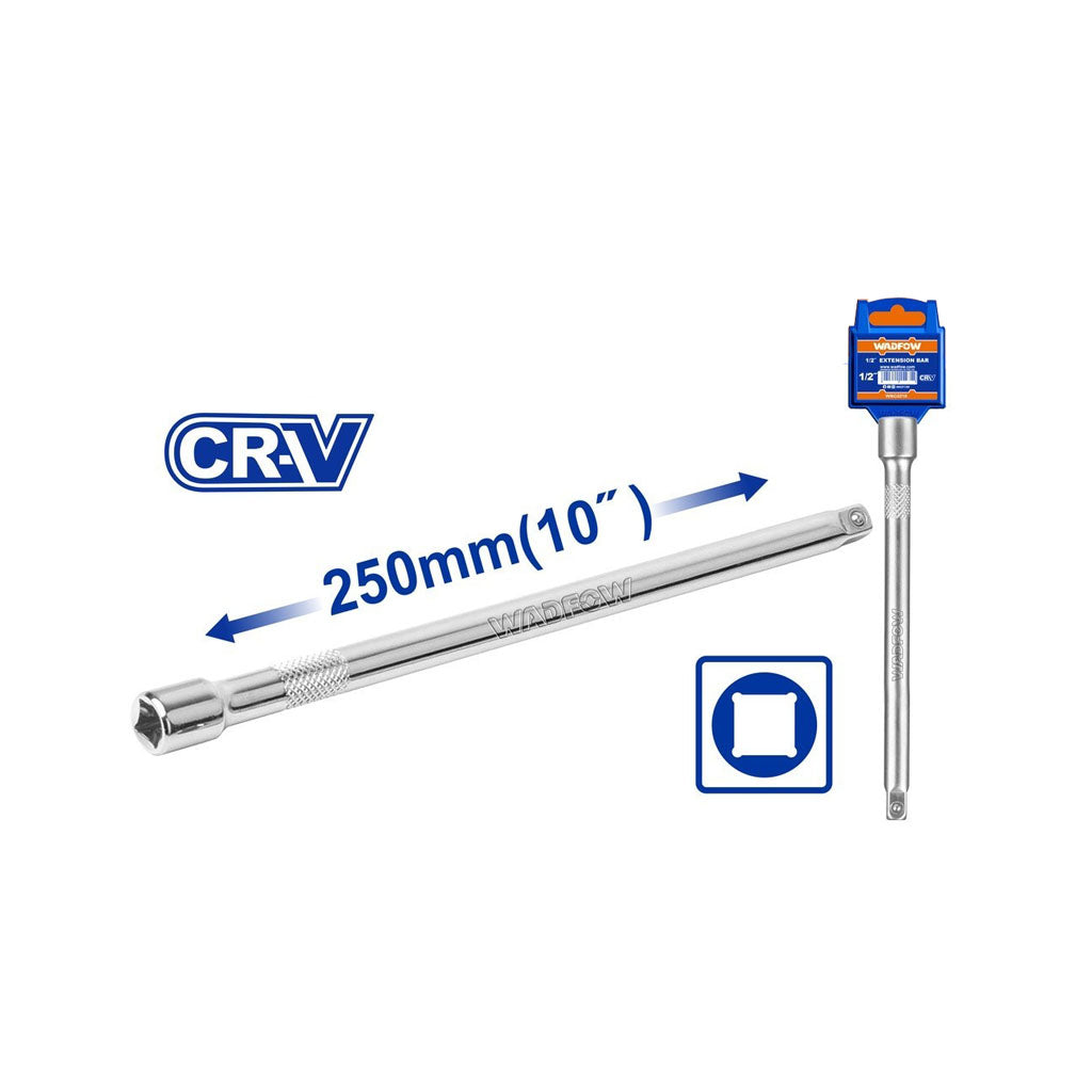 1/2" Extension Bar Cr-V Quality Chromed Plated Material WSC3205 & WSC3210 WAD-HT