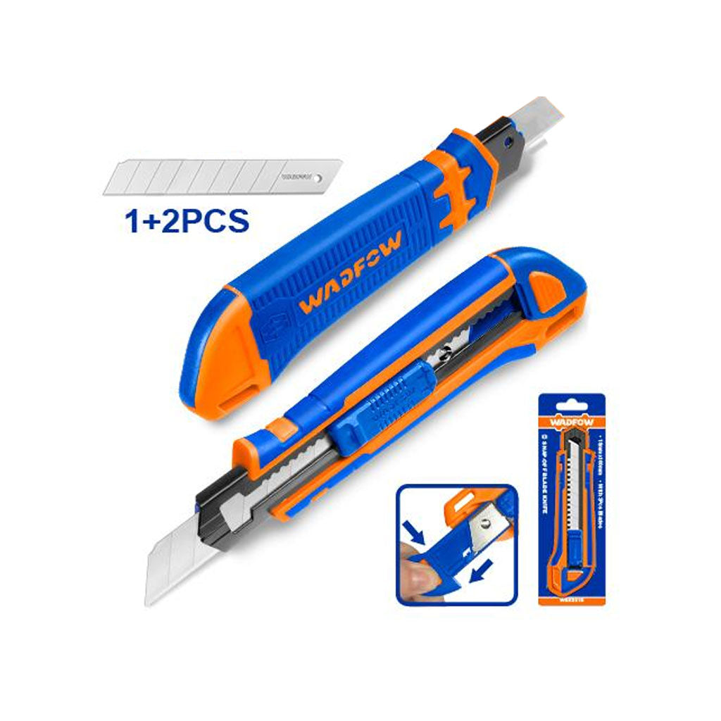 Snap-Off Blade Cutter Flat 18mm X 100mm With 3 Pcs Sk5