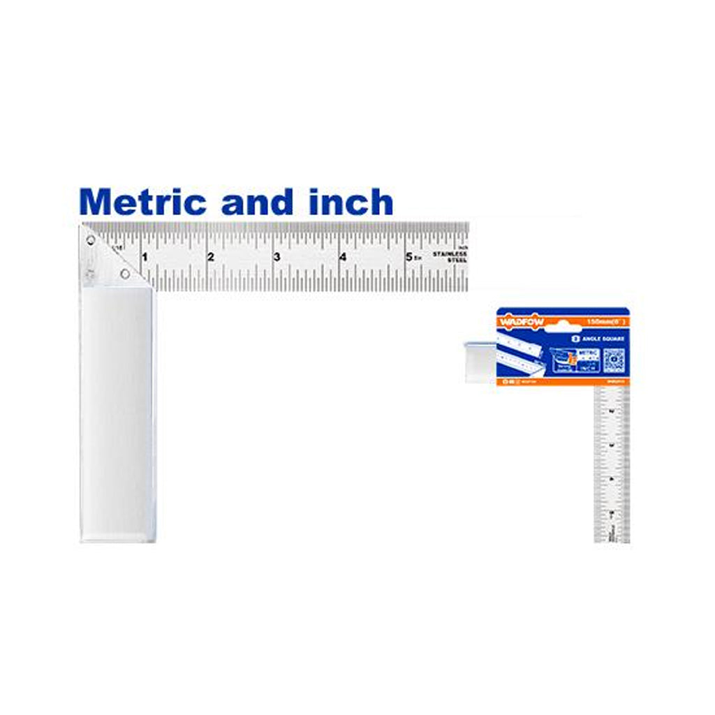 Stainless Steel Angle Ruler with Aluminum Alloy Body WSR2915