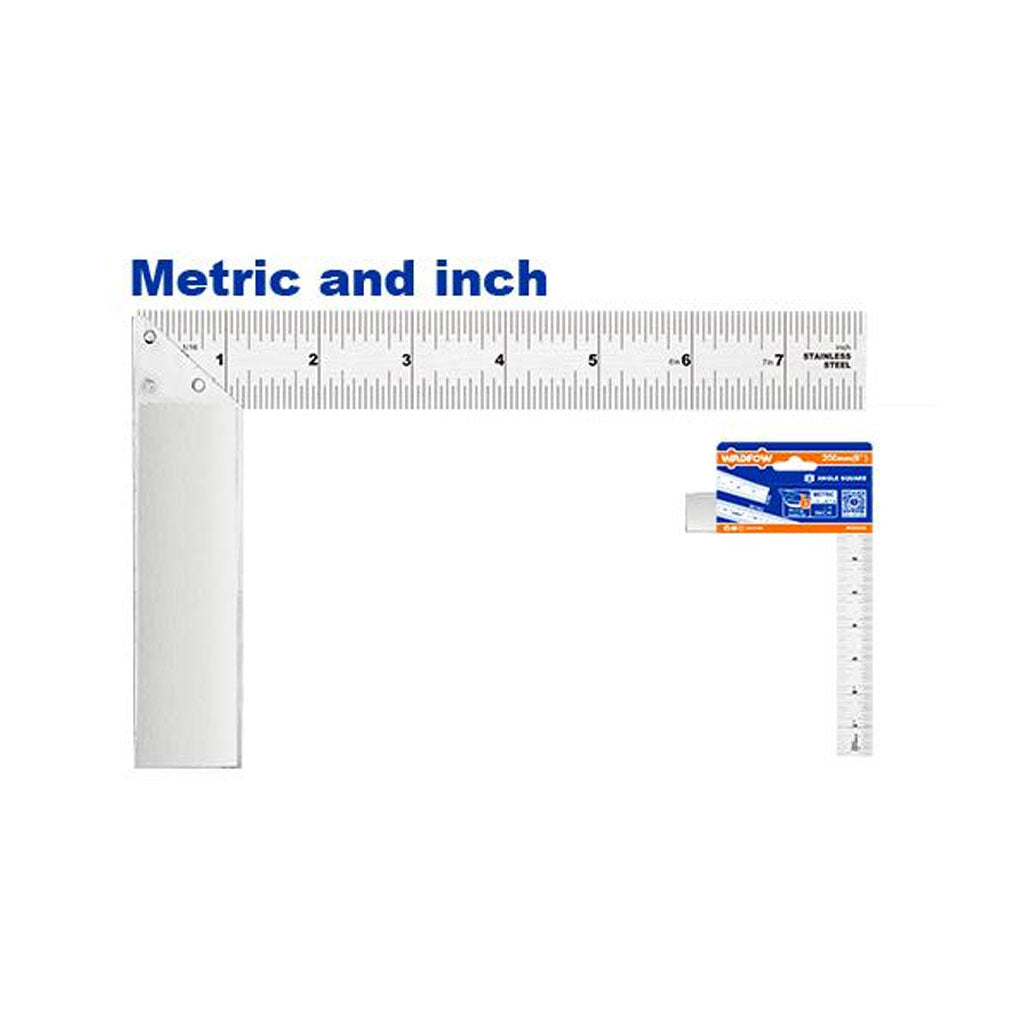 Stainless Steel Angle Ruler With Aluminum Alloy Body 200mm X 27mm