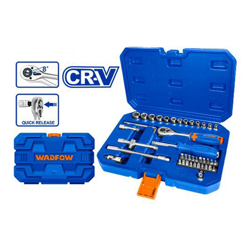Socket Wrench Tool Set 45-pieces