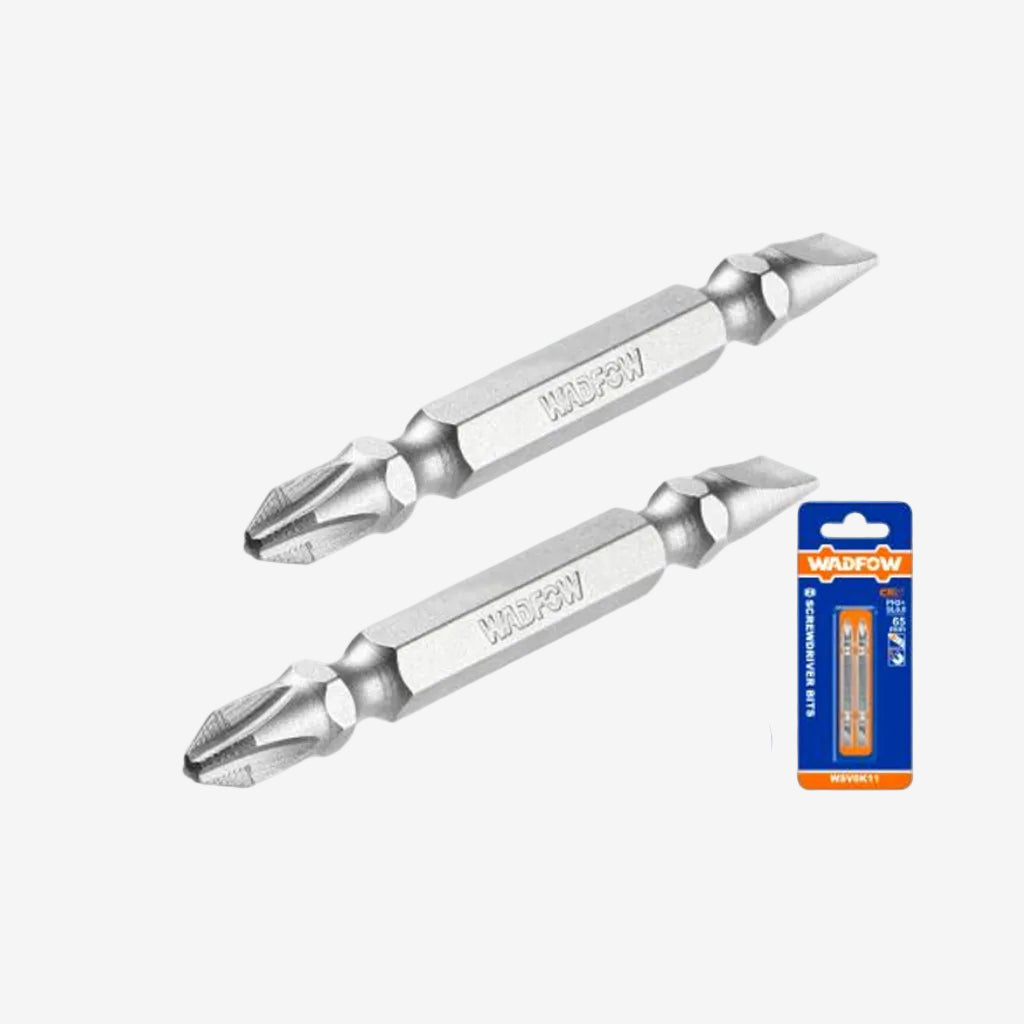 Wadfow 2Pcs Impact Screwdriver Bits WSV0K11 / WSV0K21(WHT)