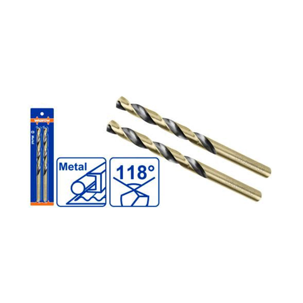 Wadfow Set of 2pcs (2mm-3mm) HSS Drill Bit WTD1K02 | WTD1K03 WAD-HT