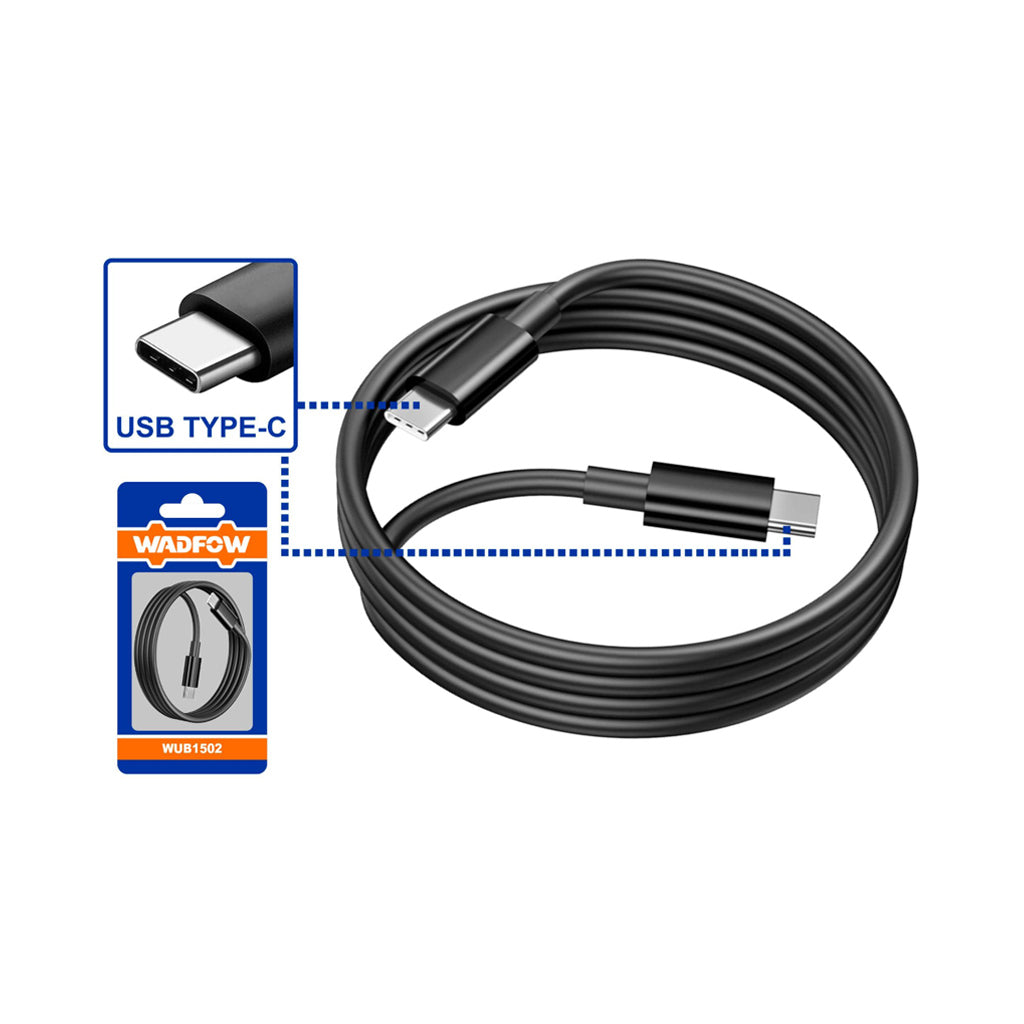 Wadfow by Winland USB type-C to type-C cable & USB type-A to type-C Cable WUB1501 | WUB1502 WAD-HT