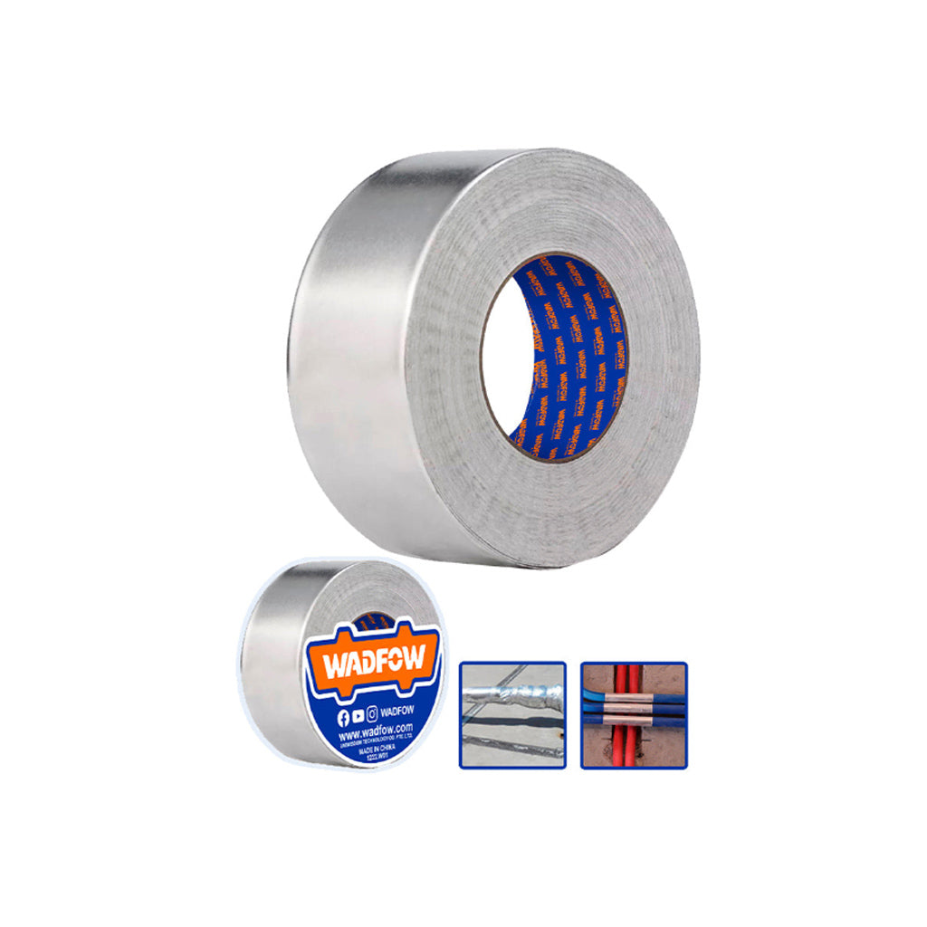 Thickness: 0.08mm 50mx48mm Aluminum Foil Tape WVF6H50 WAD-HT