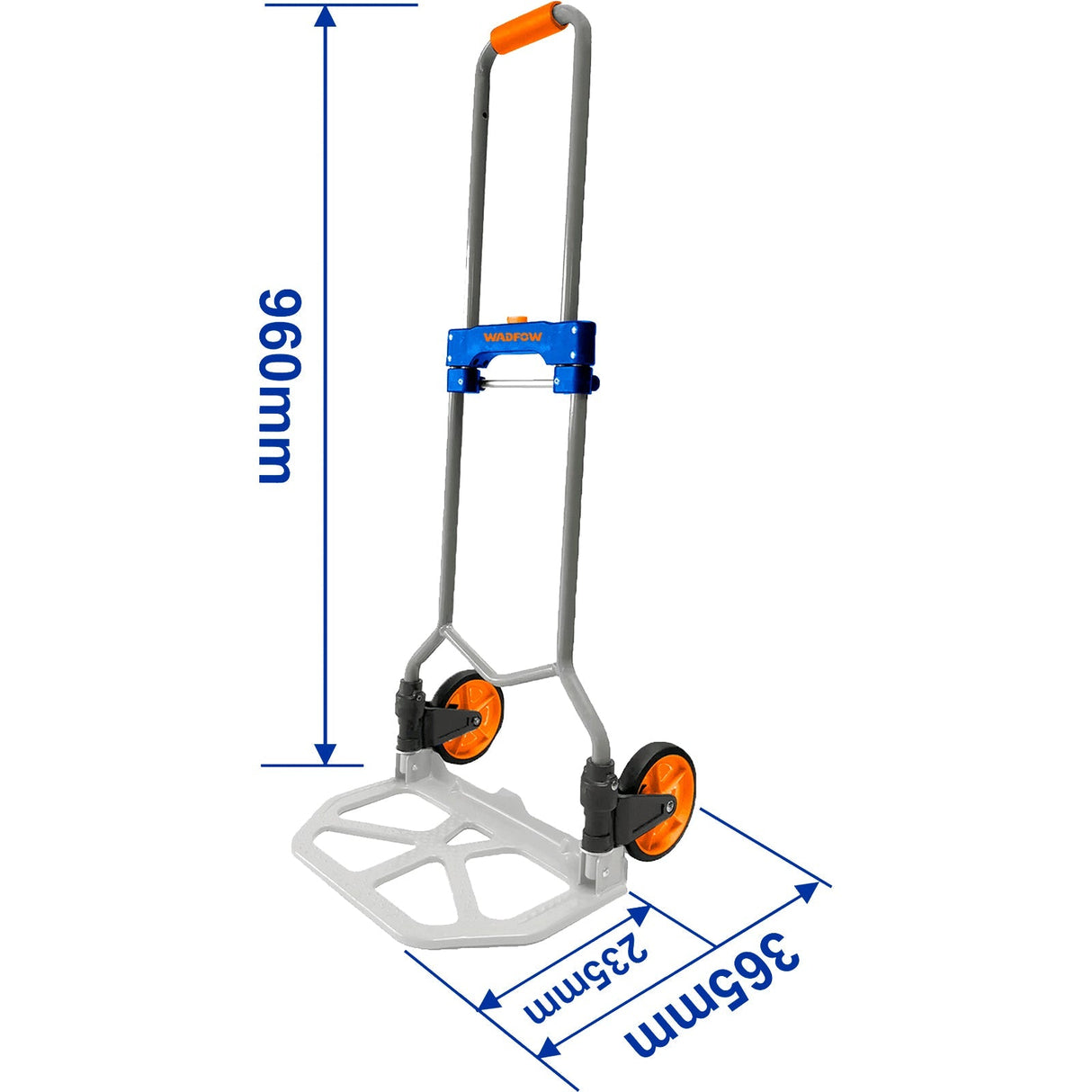 Wadfow 60kg-100kg Foldable Hand Truck with Compact design & easy to store WAD-HT