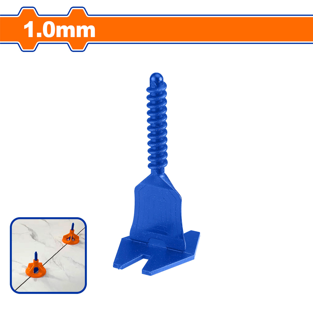 Wadfow 50-100PCS/Bag Tile Spacer Tile Leveling System Tile Leveler Spacer WXZ9