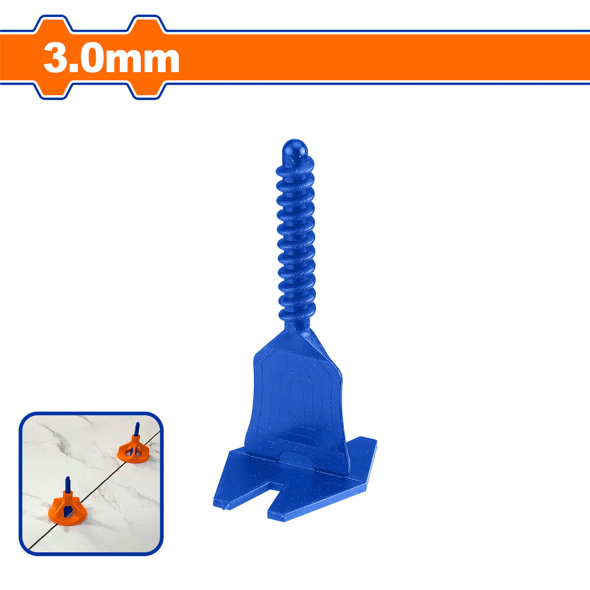 Wadfow 50-100PCS/Bag Tile Spacer Tile Leveling System Tile Leveler Spacer WXZ9