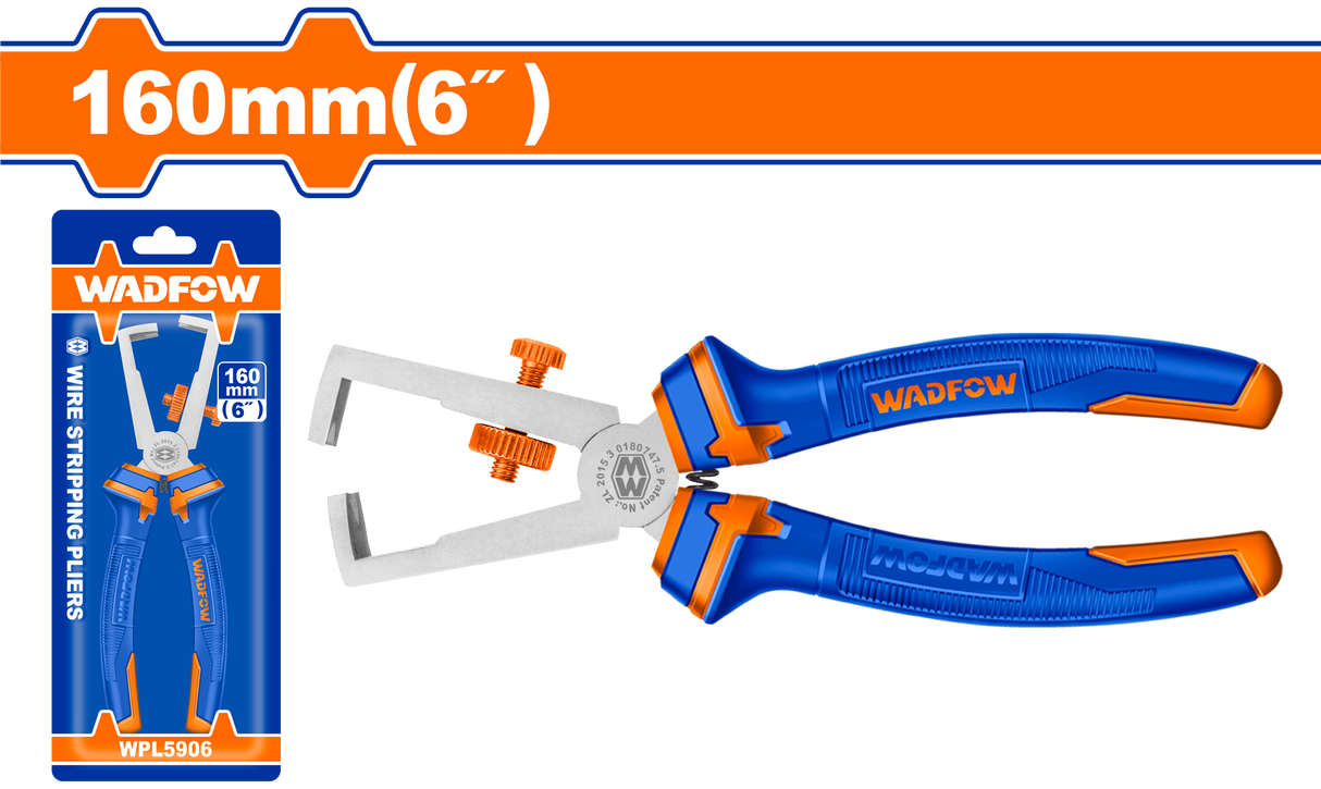 Polish And Anti-Rust Oil Wire Stripper Pliers 6"/160mm WPL5906 WAD-HT