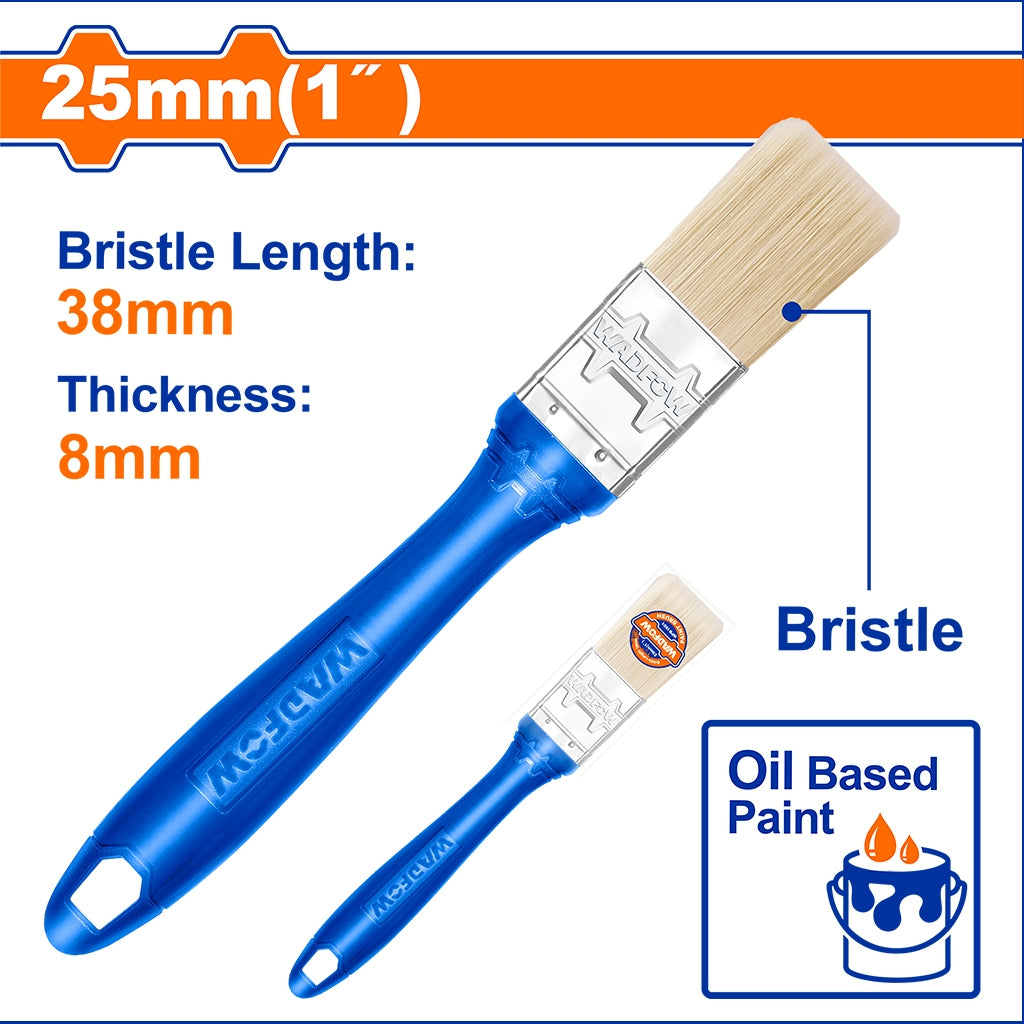 25mm-100mm Paint Brush For Oil-Based With Plastic Handle WAD-HT