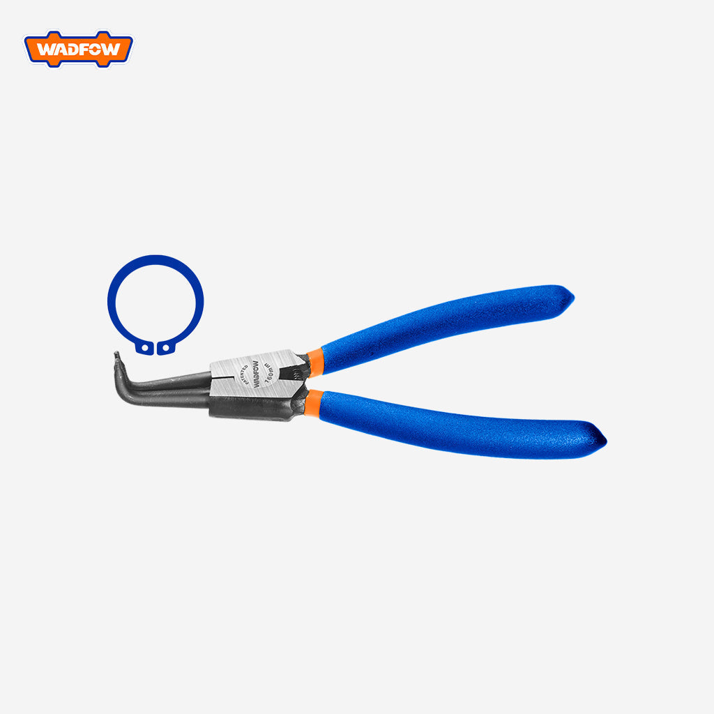 7"/180mm Bent Head External Plier Circlip Pliers WPL9972/WPL9C72 WAD-HT