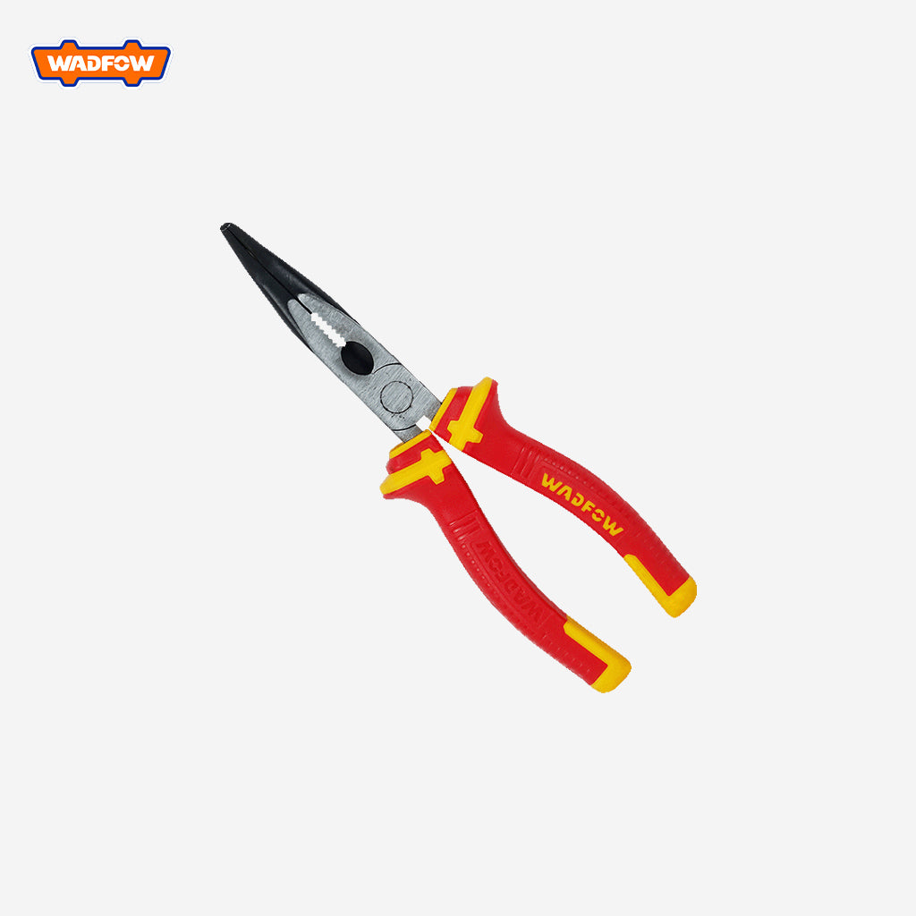 6"/160mm | 8"/200mm Insulated Bent Nose Pliers 1000V WPL4936 / WPL4938 WAD-HT