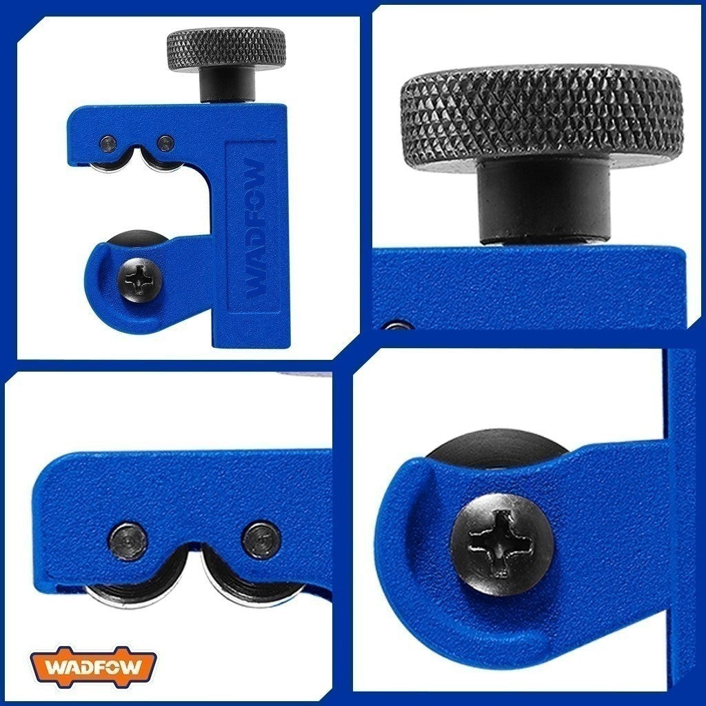 Wadfow Rotary Copper & Aluminum Tubing Pipe Trimmer Cutting Tool with Aluminum Knob SOLD PER PIECE