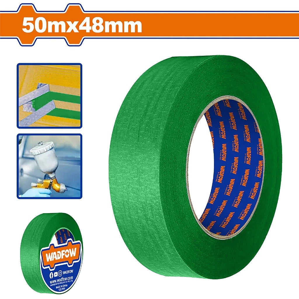 Wadfow 0.14mm Thick Painter's Tape Easy to stick and Peel off Masking Tape for Painting