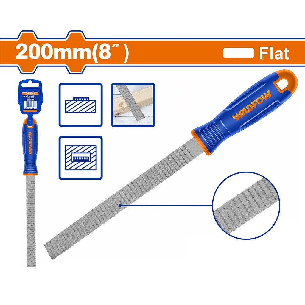 Wadfow Flat, Half Round, Round, Square, Triangle & Chain Saw Files For T12 Steel with Handle
