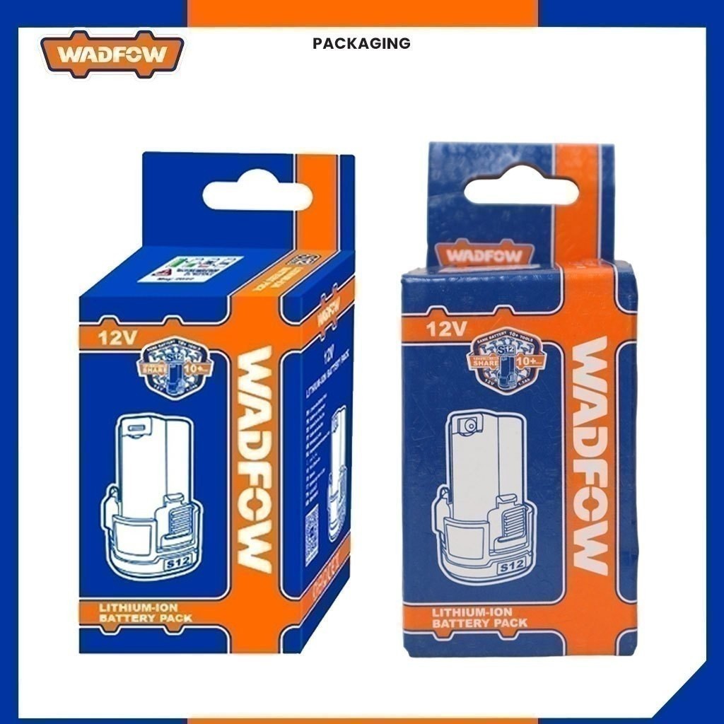 Wadfow Lithium-Ion Battery Pack 1.5AH for S12 Series Cordless Tools