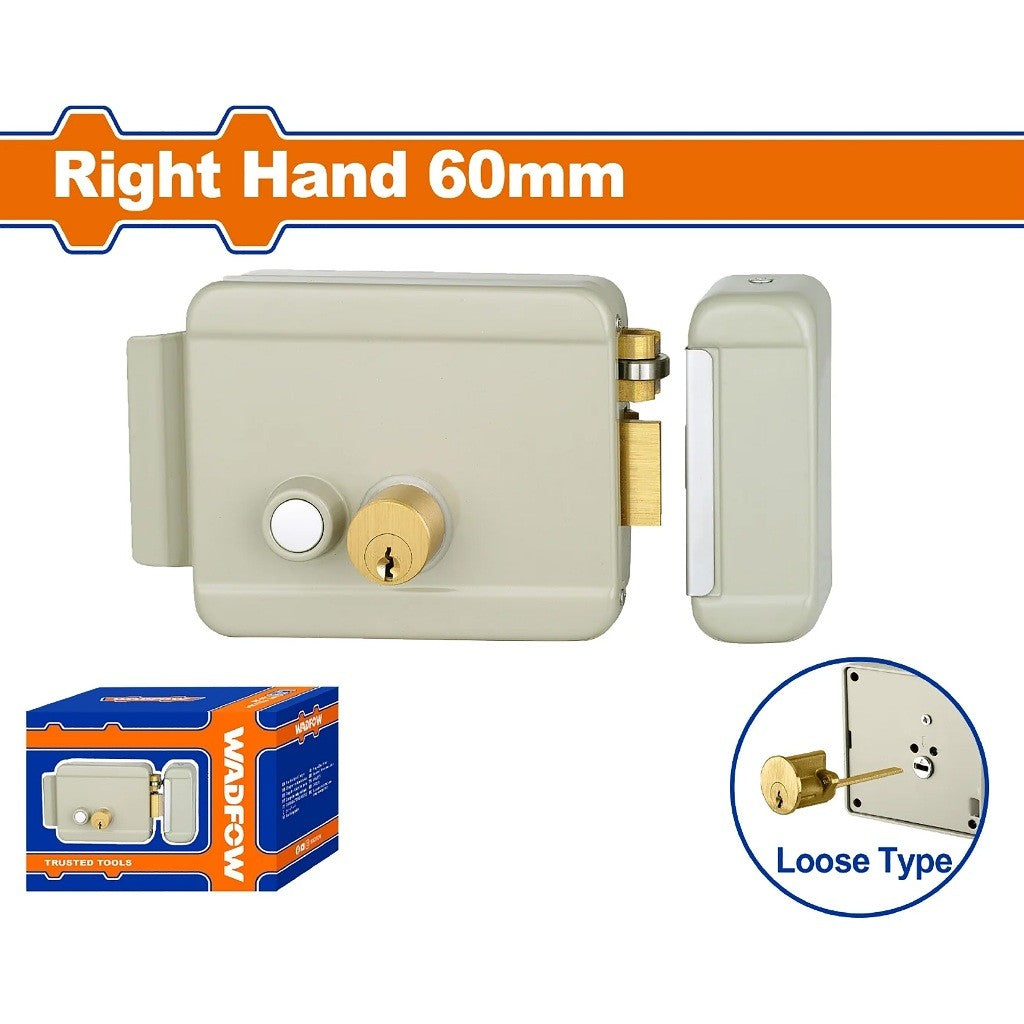 Wadfow WKLZ511 60mm Electric Lock Screw DC12V±10% 1.5~3A Loose Cylinder Right Side