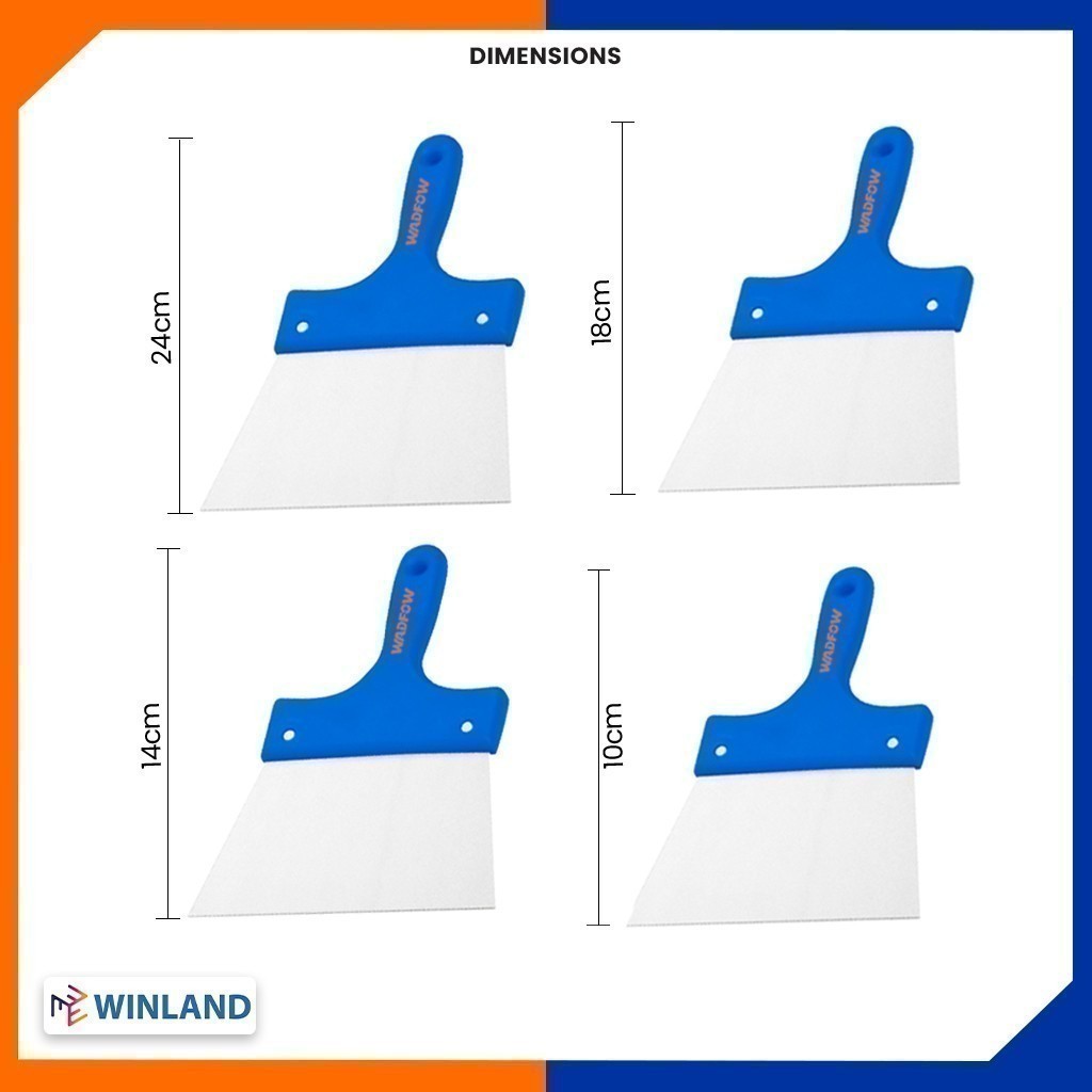 Drywall Taping Knives Trowel Paint Cleaner WAD-HT