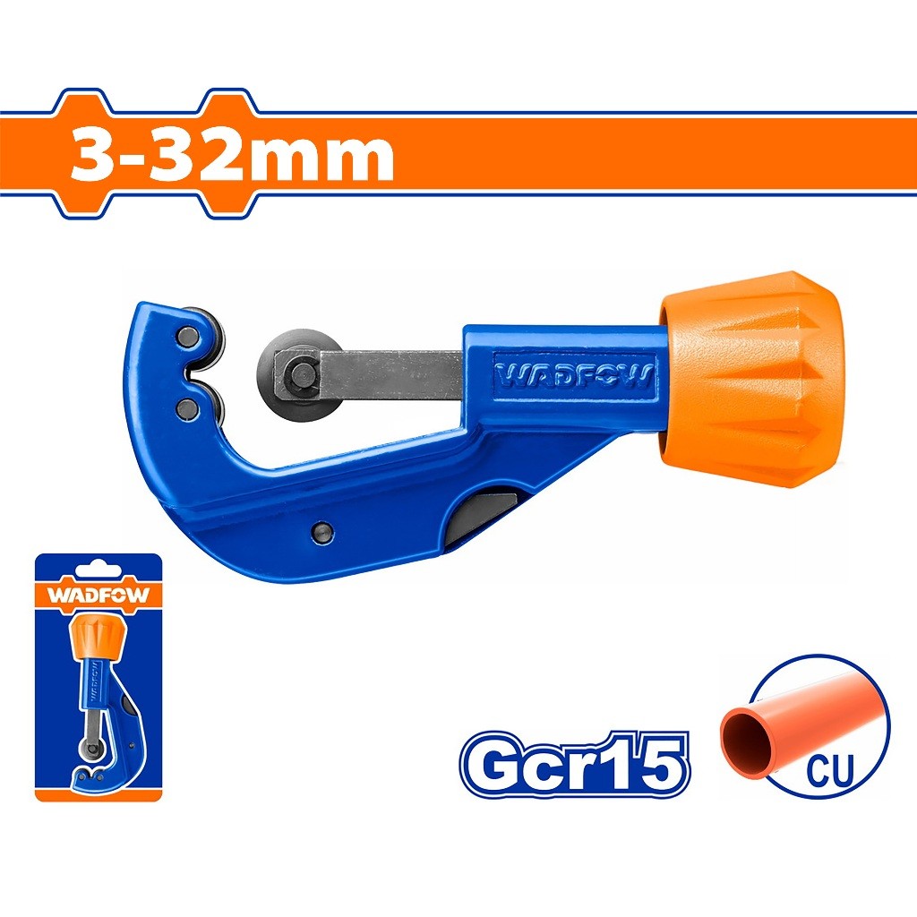 Wadfow Rotary Copper & Aluminum Tubing Pipe Trimmer Cutting Tool with Aluminum Knob SOLD PER PIECE