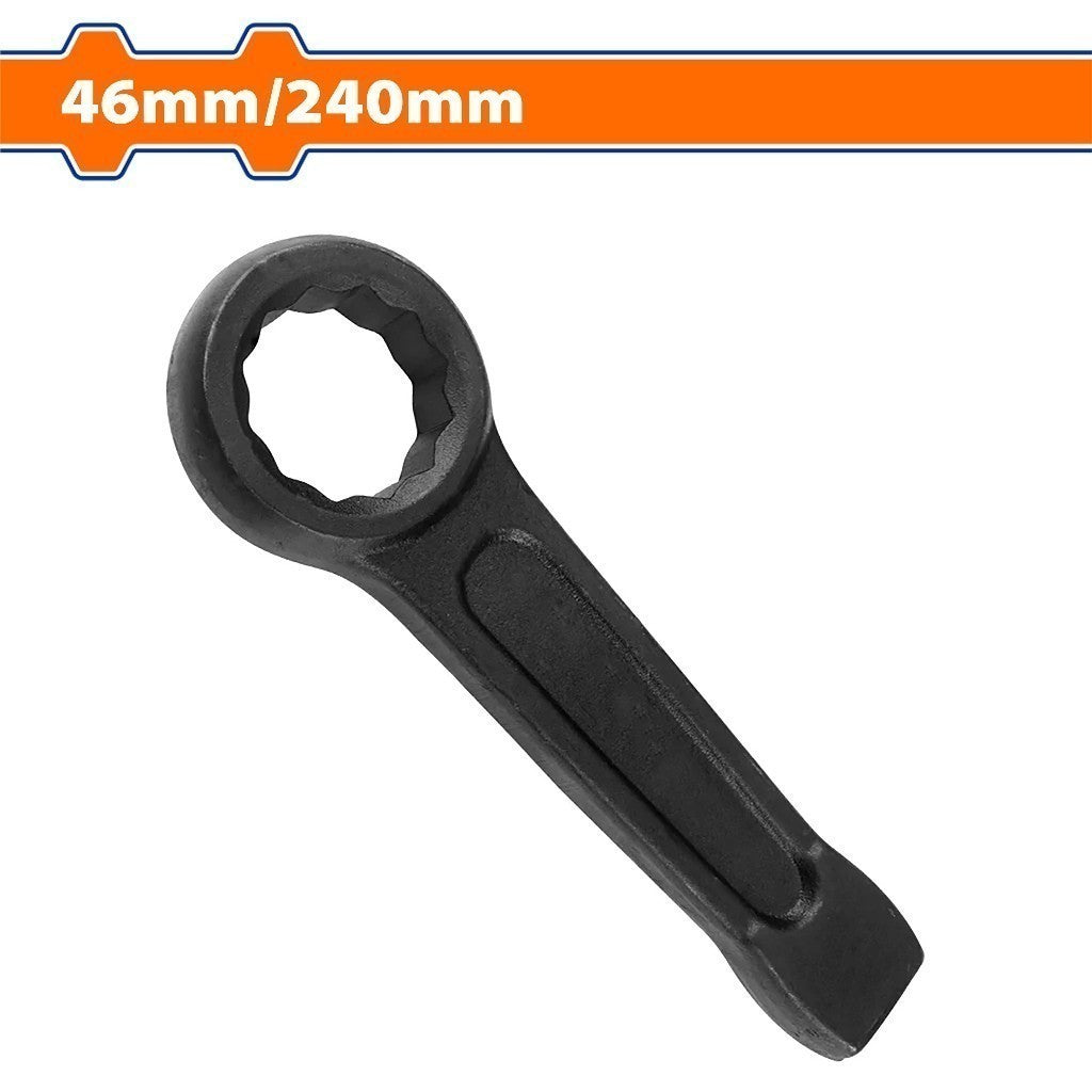 Wadfow Ring Slogging Wrench 30mm-60mm Cr-V Heavy Duty Spanner Wrench SOLD PER PIECE