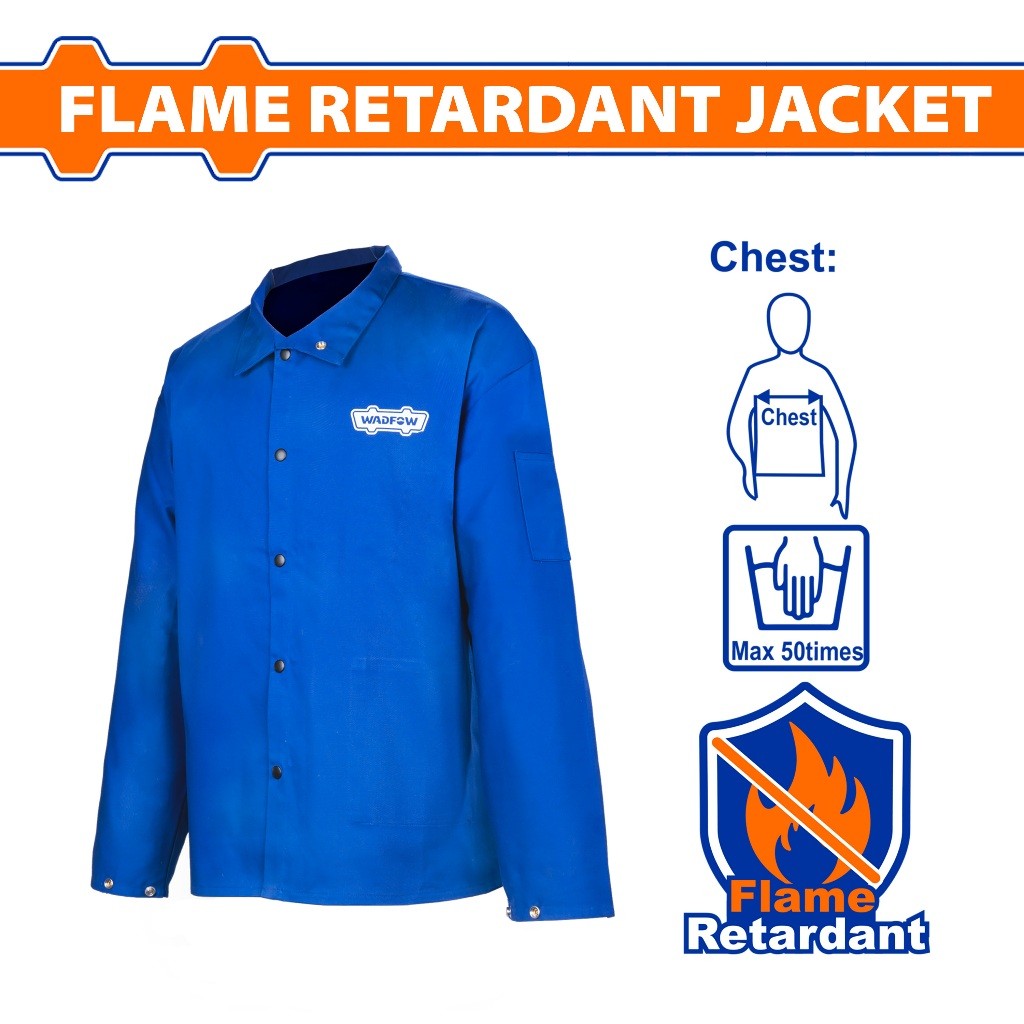 Wadfow WZW0103.L | WZW0103.XL Fireproof Flame-Retardant Jacket-Large & X-Large