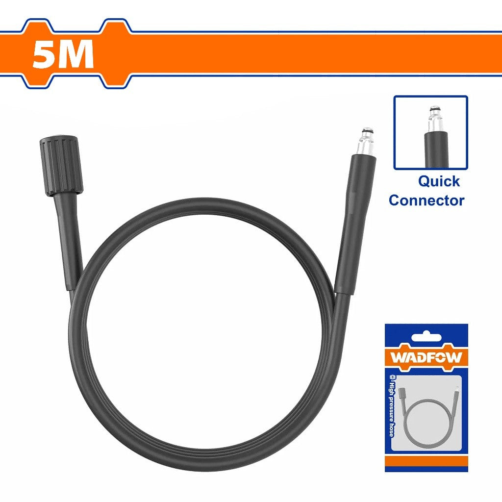 Wadfow WXN3915 5 Meters High Pressure Washer Hose (Quick connector)