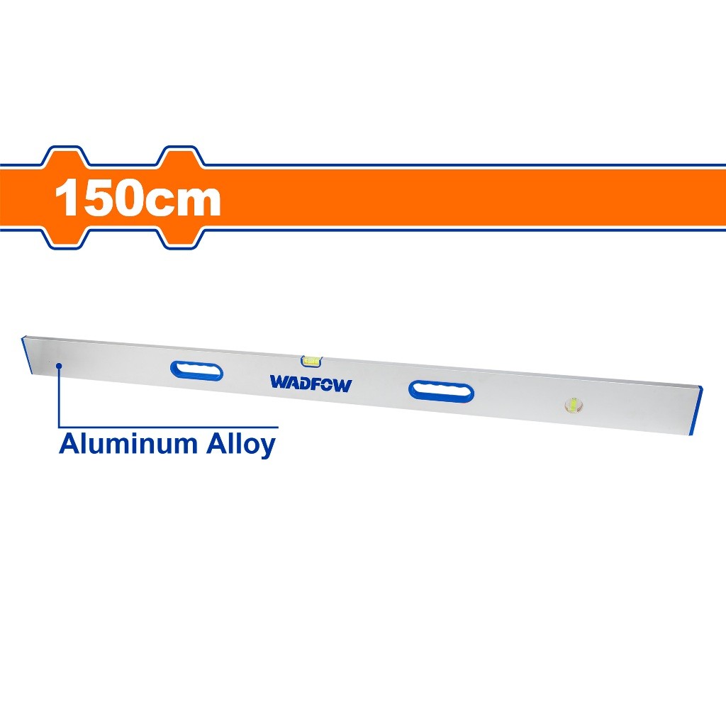 Wadfow 100cm/200cm Aluminum Screeding Level Straight Edges Screed Level Bar WSL6G100 | WSL6G150