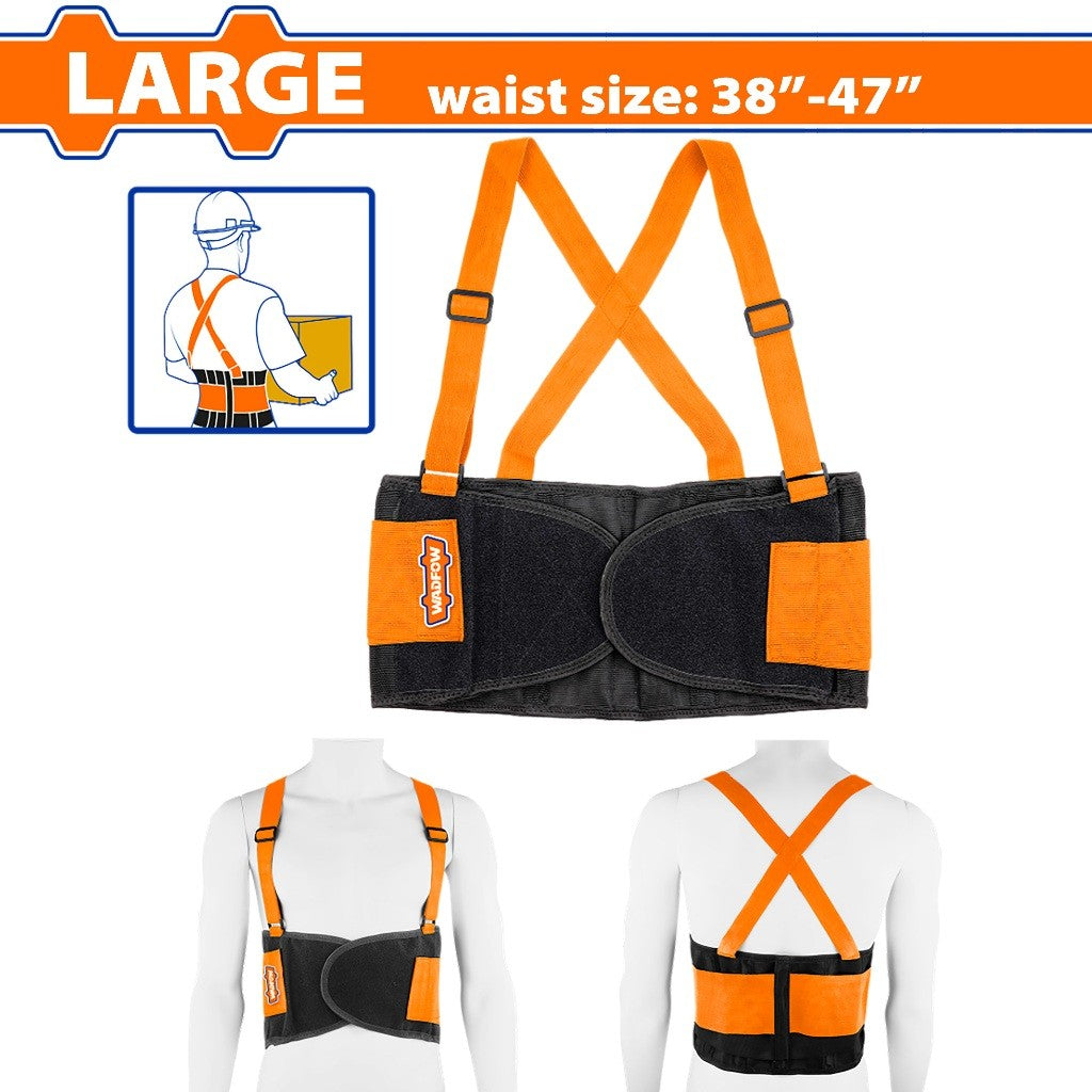 Wadfow Work Lumber Belt With Handles Back Support Belt Medium, Large, X-Large