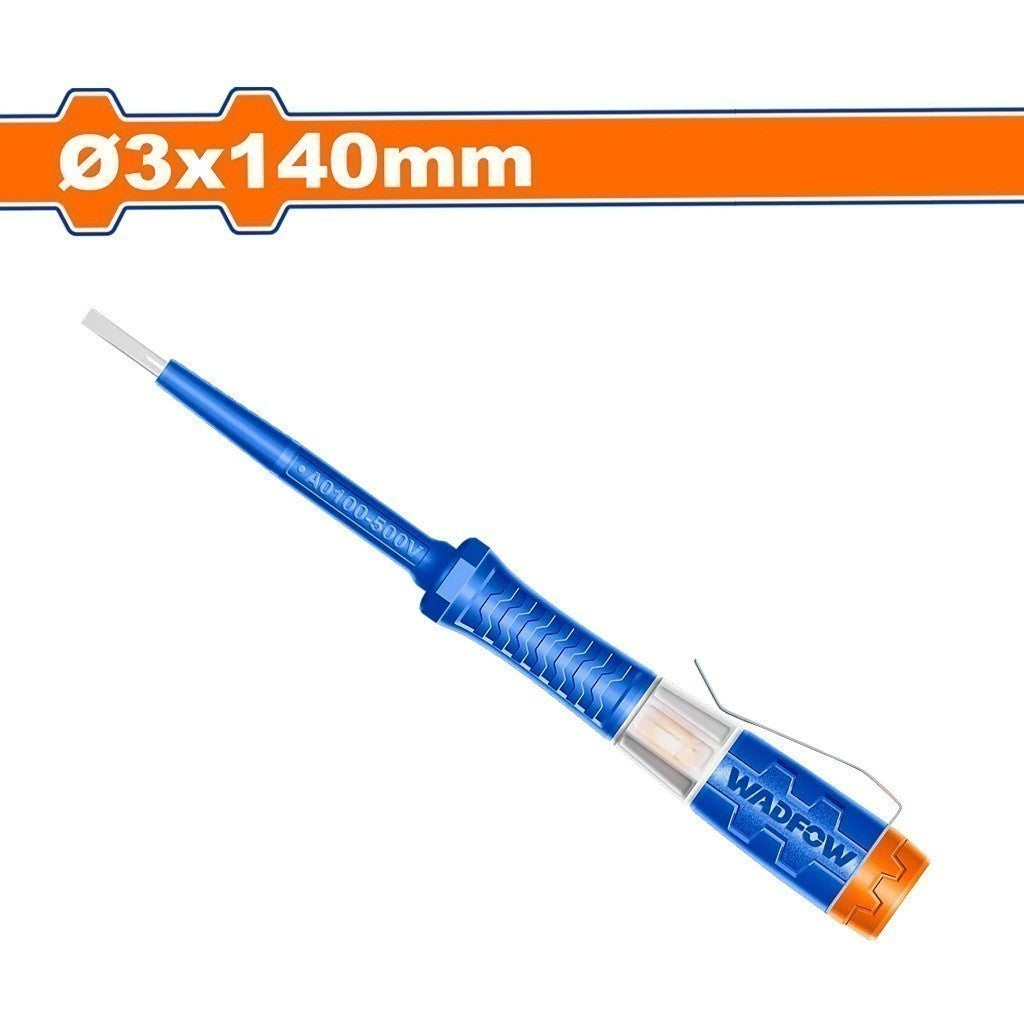 Wadfow WTP2901 Test Pencil Ac Voltage Tester Light 3 x 140mm(AC 100-500V)