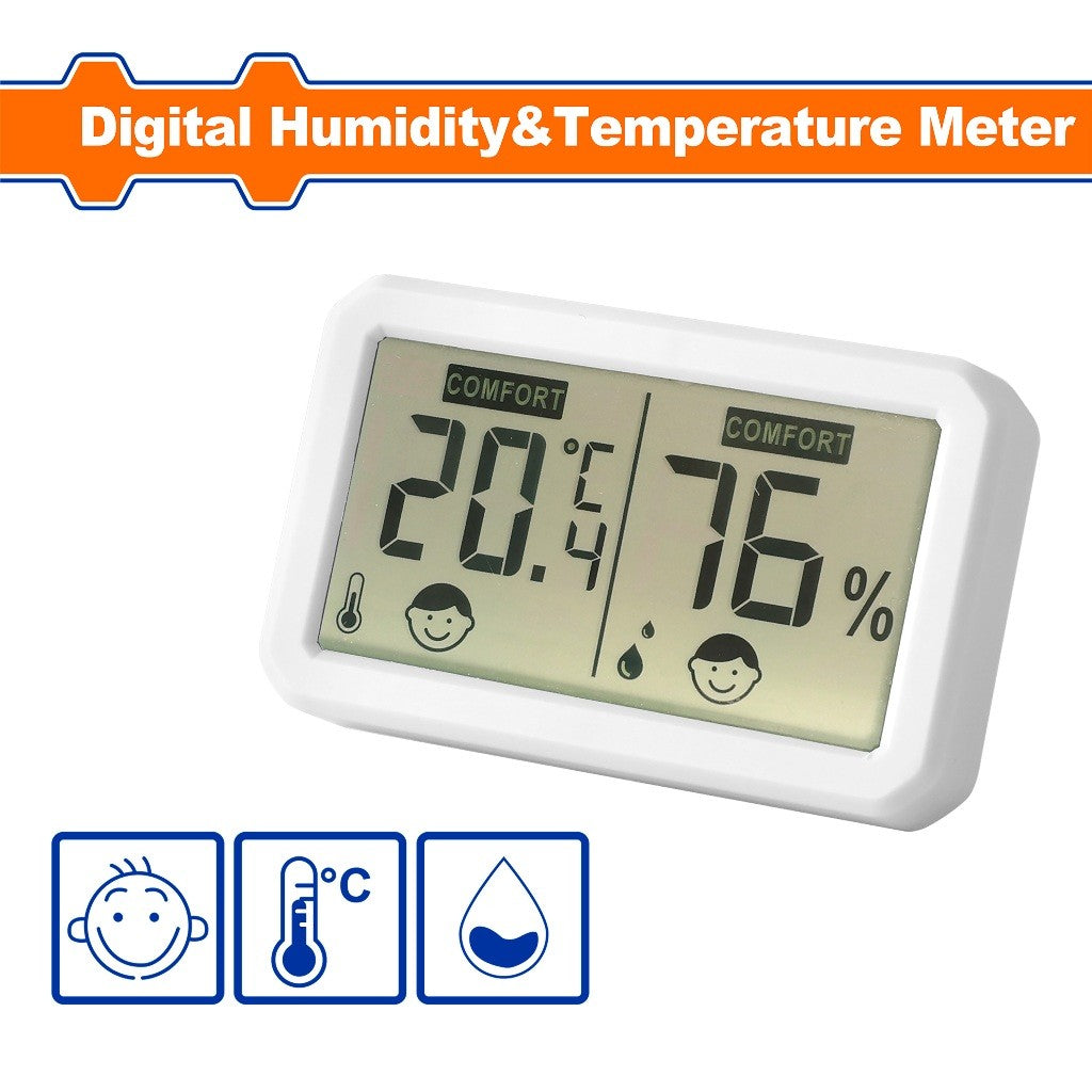 Wadfow WTM1503 Digital Humidity & Temperature Meter (-10℃~60℃|0~100%)