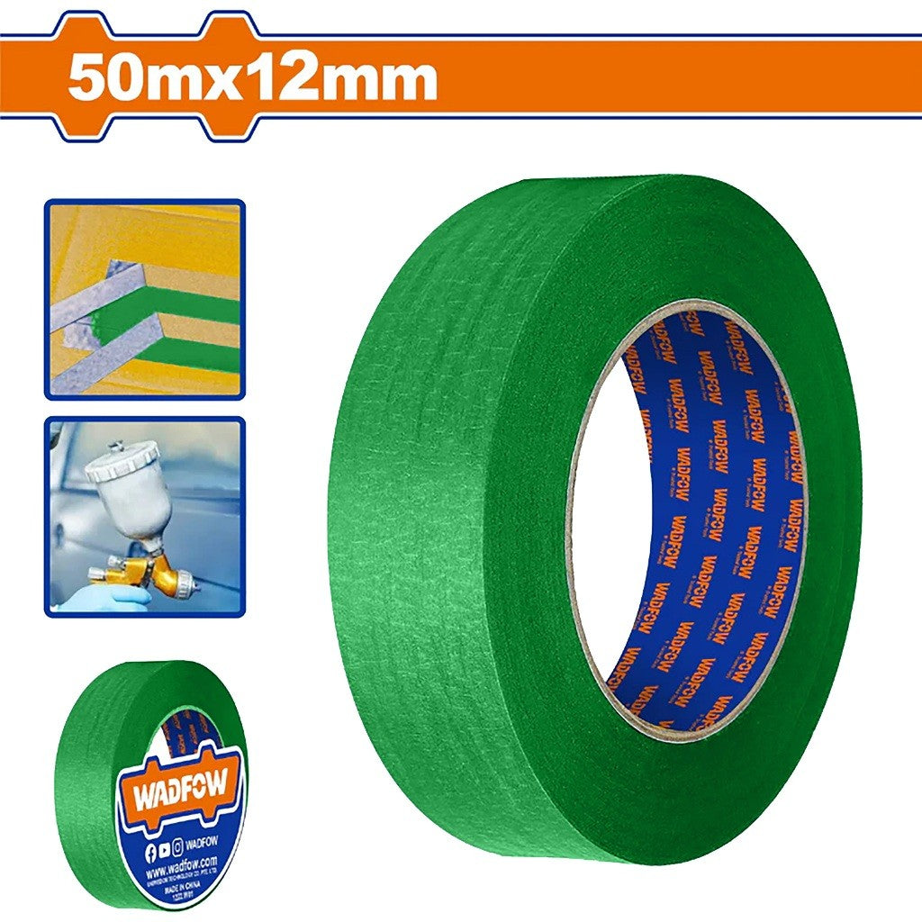 Wadfow 0.14mm Thick Painter's Tape Easy to stick and Peel off Masking Tape for Painting