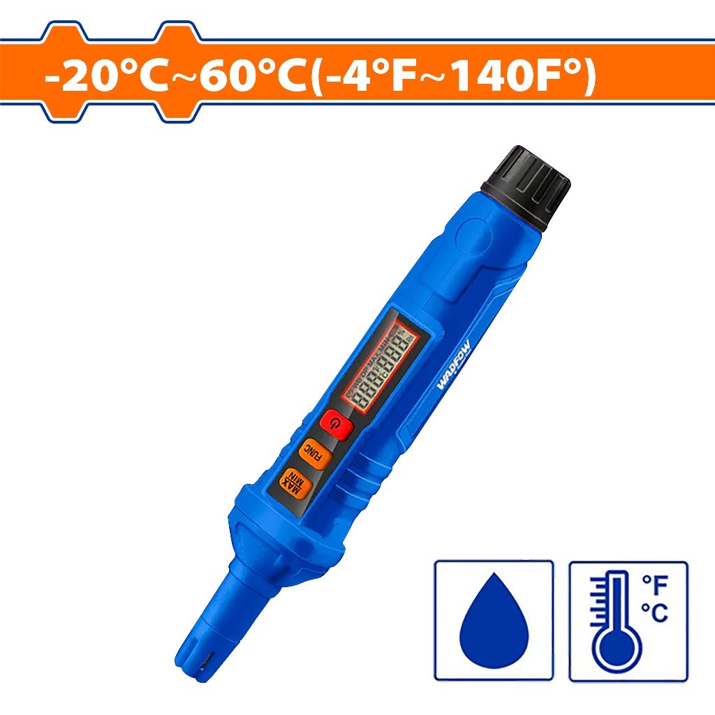 Wadfow WTM2507 -20°C~60°C Digital Humidity & Temperature Meter