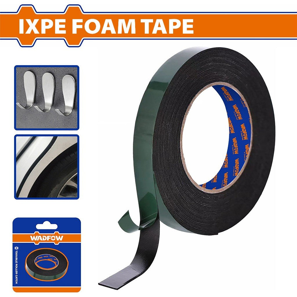 Wadfow 19mm-25mm x 1m Double Contact Adhesive Tapes IXPE Foam Tape