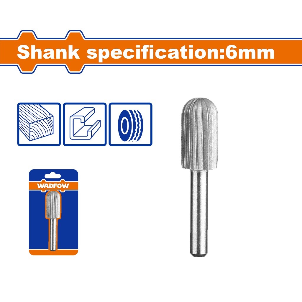 Wadfow Carbide Grinding Bit Used on Wood, Rubber, Aluminum (Three-Sock Treatment) SOLD PER PEICE