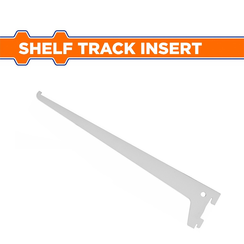 Wadfow 2mm Thickness Heavy Duty Shelf Arm Track Insert Support Brackets SOLD PER PIECE