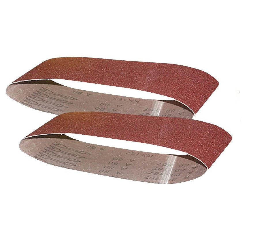 Wadfow Set of 2PCS Sanding Sheet 76x533mm Grit P40 | P60 | P80, For Polishing Wood (WHT)