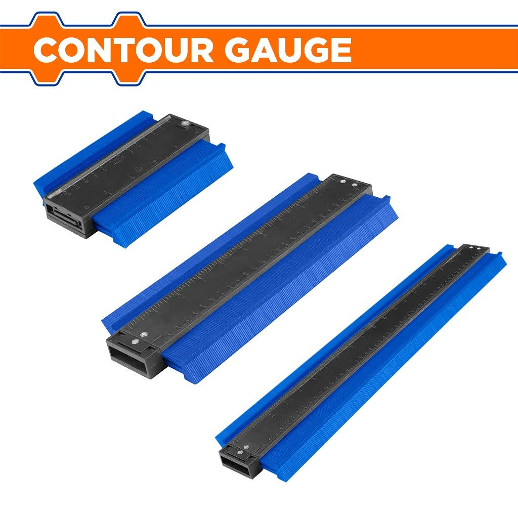Wadfow by Winland 5in/10in/20in ABS Plastic Contour Gauge For Edge Shaping Measurement