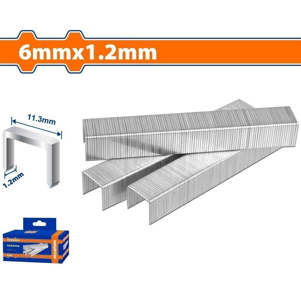 Wadfow 1000PCS/SET Staple Wires for Gun Tacker SOLD PER PACK