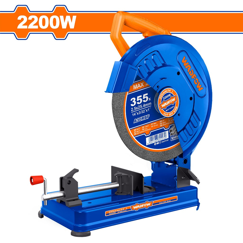 Wadfow WCF153558 Industrial Cut Off Saw Machine (2200W / 220-240V~50/60Hz)