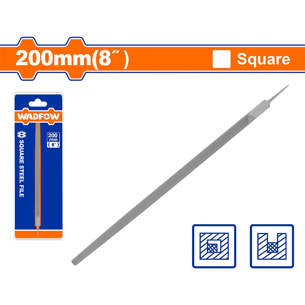 Wadfow Flat, Round, Square, Triangle & Half Round, for Steel and Wood File